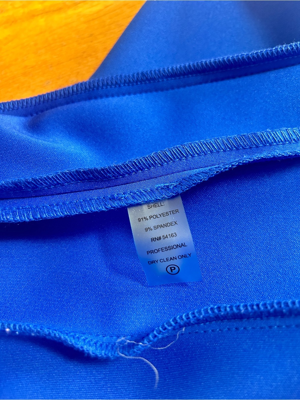 Calvin Klein Blue Sleeveless Sheath Midi Dress - Picture 5 of 6